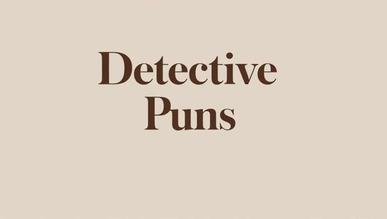 Read more about the article Funniest Detective Puns You’ve Never Heard Before