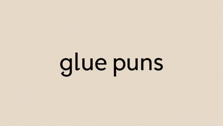 Read more about the article 110 Clever Glue Puns That Bond Humor 