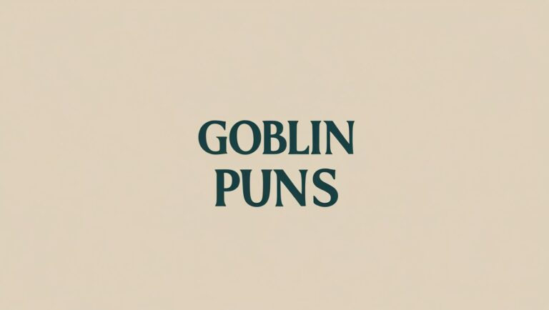 Read more about the article Goblin Puns That Will Tickle Your Funny Bone